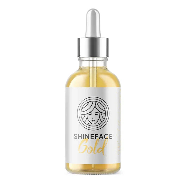 Photo oil with shimmer SHINE FACE GOLD