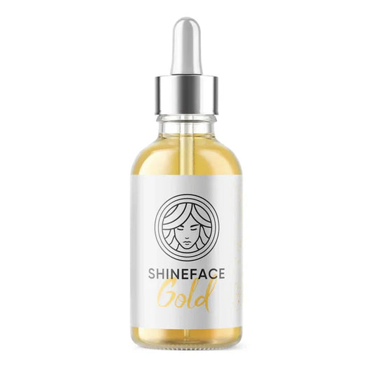Photo oil with shimmer SHINE FACE GOLD