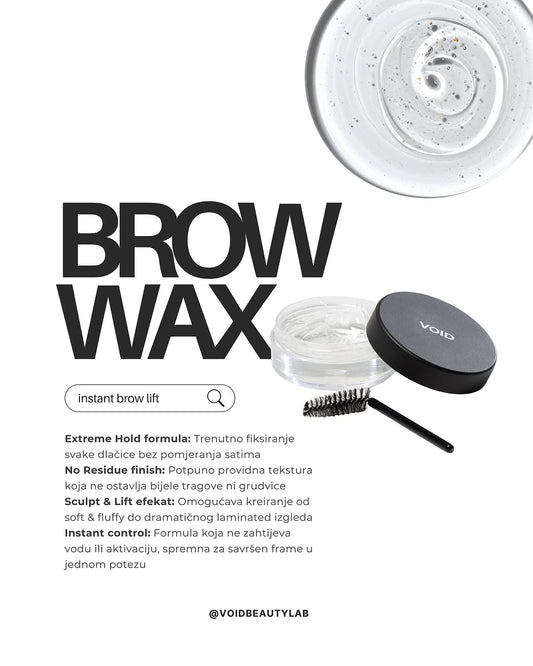 VOID BROW WAX